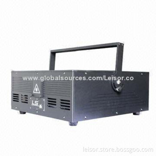 3W RGB Full Color Laser Stage Light with 50-60Hz Frequency, OEM Orders Welcomed